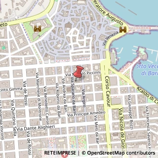 Mappa Via Abate Gimma, 59, 70121 Bari, Bari (Puglia)