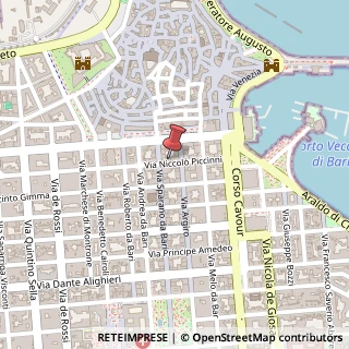 Mappa Via Niccolò Piccinni, 59, 70122 Bari, Bari (Puglia)