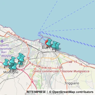 Mappa Via Marchese di Montrone, 70100 Bari BA, Italia (5.89364)