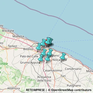 Mappa Via Marchese di Montrone, 70100 Bari BA, Italia (7.32182)