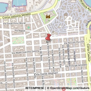 Mappa Via Marchese di Montrone, 11, 70122 Bari, Bari (Puglia)