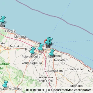 Mappa Via Napoli, 70132 Modugno BA, Italia (27.54833)