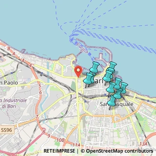 Mappa Via Napoli, 70132 Modugno BA, Italia (1.83636)