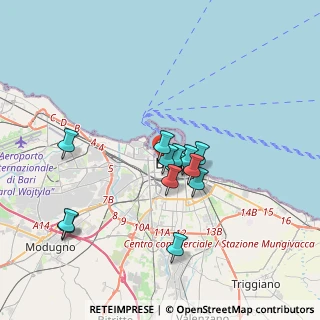 Mappa Via Napoli, 70122 Bari BA, Italia (3.12308)