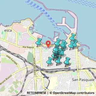 Mappa Via Napoli, 70122 Bari BA, Italia (0.78)