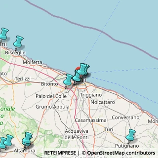 Mappa Via Napoli, 70122 Bari BA, Italia (23.71333)
