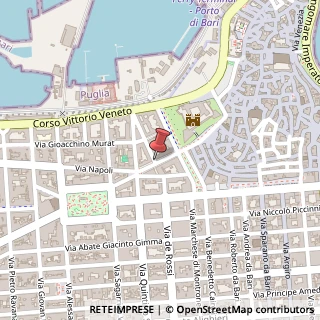 Mappa Via San Francesco D'Assisi, 15, 70122 Bari, Bari (Puglia)