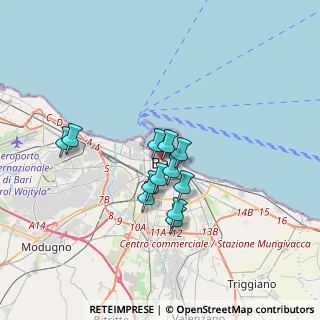 Mappa Via Gioacchino Murat, 70125 Bari BA, Italia (2.77)