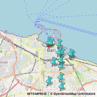 Mappa Via Gioacchino Murat, 70125 Bari BA, Italia (1.96231)