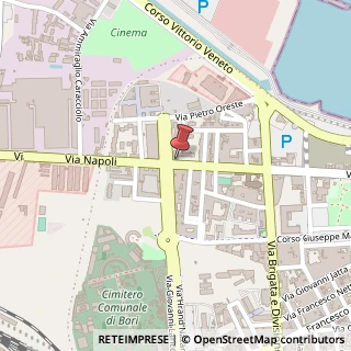Mappa Via Napoli, 331, 70123 Bari, Bari (Puglia)