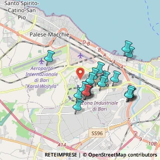 Mappa Via Salvatore D'Alesio, 70132 Bari BA, Italia (1.7865)