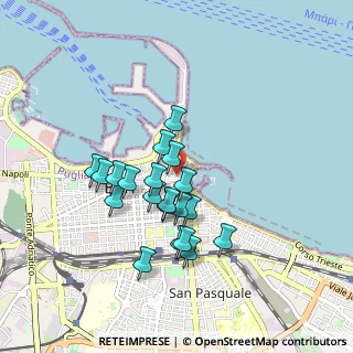 Mappa Strada S. Benedetto, 70122 Bari BA, Italia (0.792)