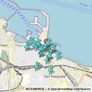 Mappa Strada S. Benedetto, 70122 Bari BA, Italia (0.667)