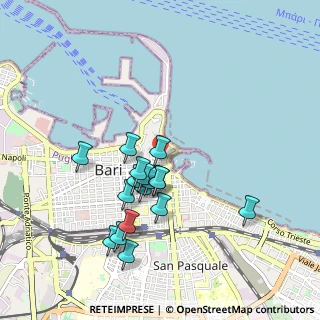 Mappa Strada S. Benedetto, 70122 Bari BA, Italia (0.91118)