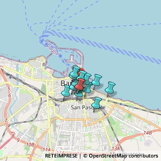 Mappa Strada S. Benedetto, 70122 Bari BA, Italia (0.98067)
