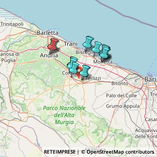 Mappa Strad. Prov. Ruvo- Corato, 70037 Ruvo di Puglia BA, Italia (10.77056)