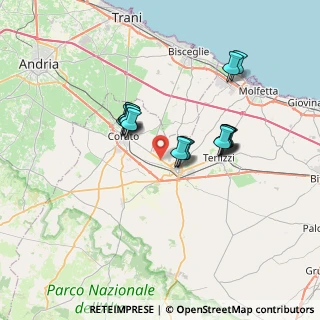 Mappa Strad. Prov. Ruvo- Corato, 70037 Ruvo di Puglia BA, Italia (5.94625)