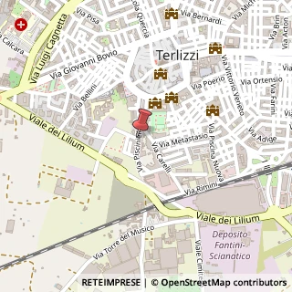 Mappa Via Pisciniello,  8, 70038 Terlizzi, Bari (Puglia)