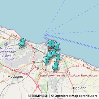 Mappa Largo Disfida di Barletta, 70123 Bari BA, Italia (2.7575)