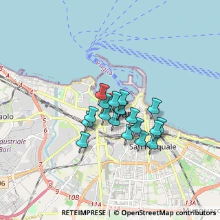 Mappa Via Napoli, 70100 Bari BA, Italia (1.27316)