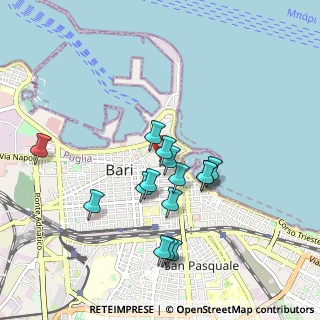 Mappa Largo Ignazio Chiurlia, 70122 Bari BA, Italia (0.892)