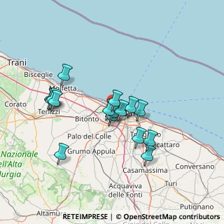 Mappa Via N. Cacudi Ang, 70132 Bari BA, Italia (13.12)