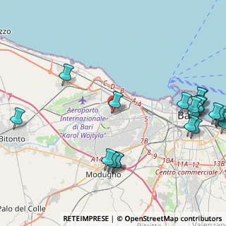 Mappa Via N. Cacudi Ang, 70132 Bari BA, Italia (6.2615)