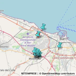 Mappa Via N. Cacudi Ang, 70132 Bari BA, Italia (4.27833)