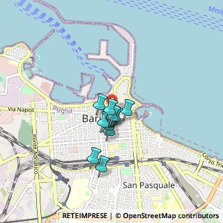 Mappa Strada Palazzo dell?Intendenza, 70122 Bari BA, Italia (0.56273)