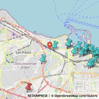 Mappa Via Franco Casavola, 70132 Bari BA, Italia (3.144)