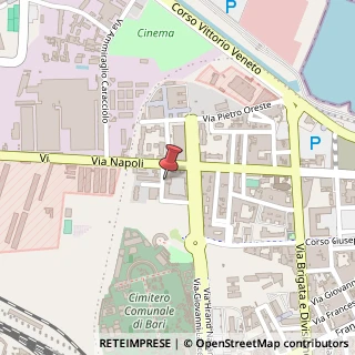 Mappa Via Battaglia di Monte Lungo, 22, 70123 Bari, Bari (Puglia)