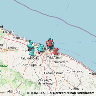 Mappa Str. Santa Lucia, 70122 Bari BA, Italia (7.58667)