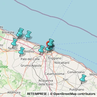 Mappa Str. Santa Lucia, 70122 Bari BA, Italia (13.99167)