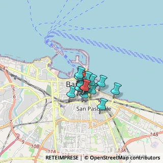 Mappa Str. Santa Lucia, 70122 Bari BA, Italia (0.96867)