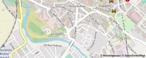 Mappa Benevento