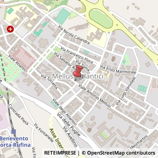 Mappa Viale Antonio Mellusi,  64, 82100 Benevento, Benevento (Campania)
