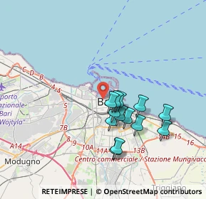 Mappa Via Napoli, 70125 Bari BA, Italia (3.25846)
