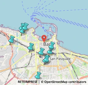 Mappa Via Napoli, 70125 Bari BA, Italia (2.15)