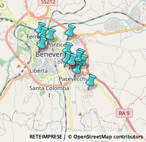 Mappa 82010 Benevento BN, Italia (1.28571)