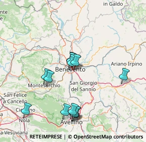 Mappa 82010 Benevento BN, Italia (15.60846)