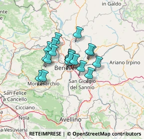 Mappa 82010 Benevento BN, Italia (8.748)