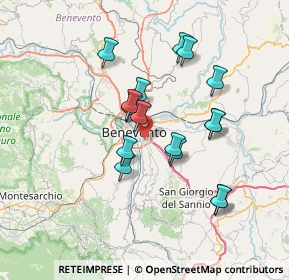 Mappa Via Fratelli Addabbo, 82010 Benevento BN, Italia (6.59563)