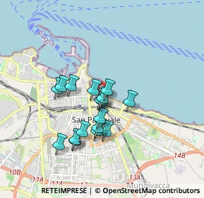 Mappa Piazza Francesco Carabellese, 70121 Bari BA, Italia (1.45529)