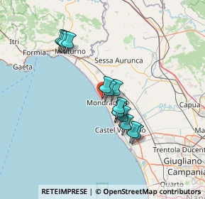 Mappa Via Cavour, 81034 Mondragone CE, Italia (12.06786)