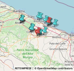 Mappa Via Ippedico Sott., 70037 Ruvo di Puglia BA, Italia (10.992)