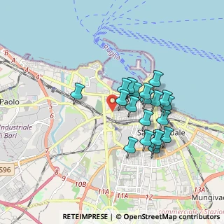 Mappa Via Brigata e Divisione Bari, 70123 Bari BA, Italia (1.6345)