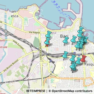 Mappa Via Brigata e Divisione Bari, 70123 Bari BA, Italia (1.423)