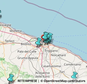 Mappa Via Brigata e Divisione Bari, 70123 Bari BA, Italia (17.89467)