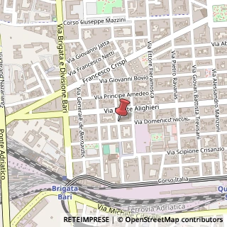 Mappa Via Domenico Nicolai, 397, 70123 Bari, Bari (Puglia)
