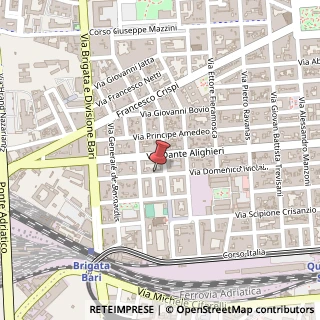 Mappa Via Domenico Nicolai, 405, 70123 Bari, Bari (Puglia)